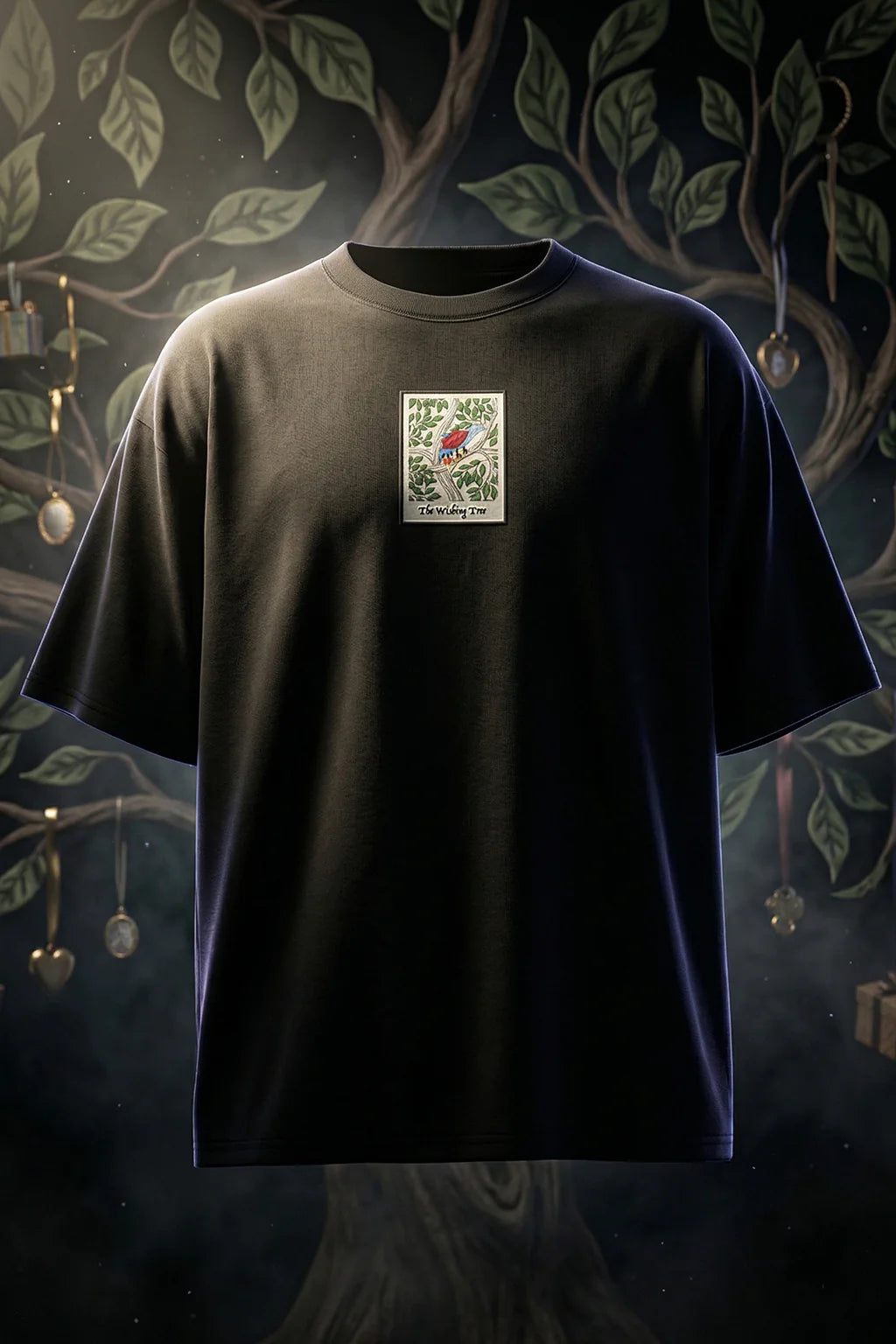 कल्पवृक्ष Black Printed Exclusive T-shirt Epic Collection