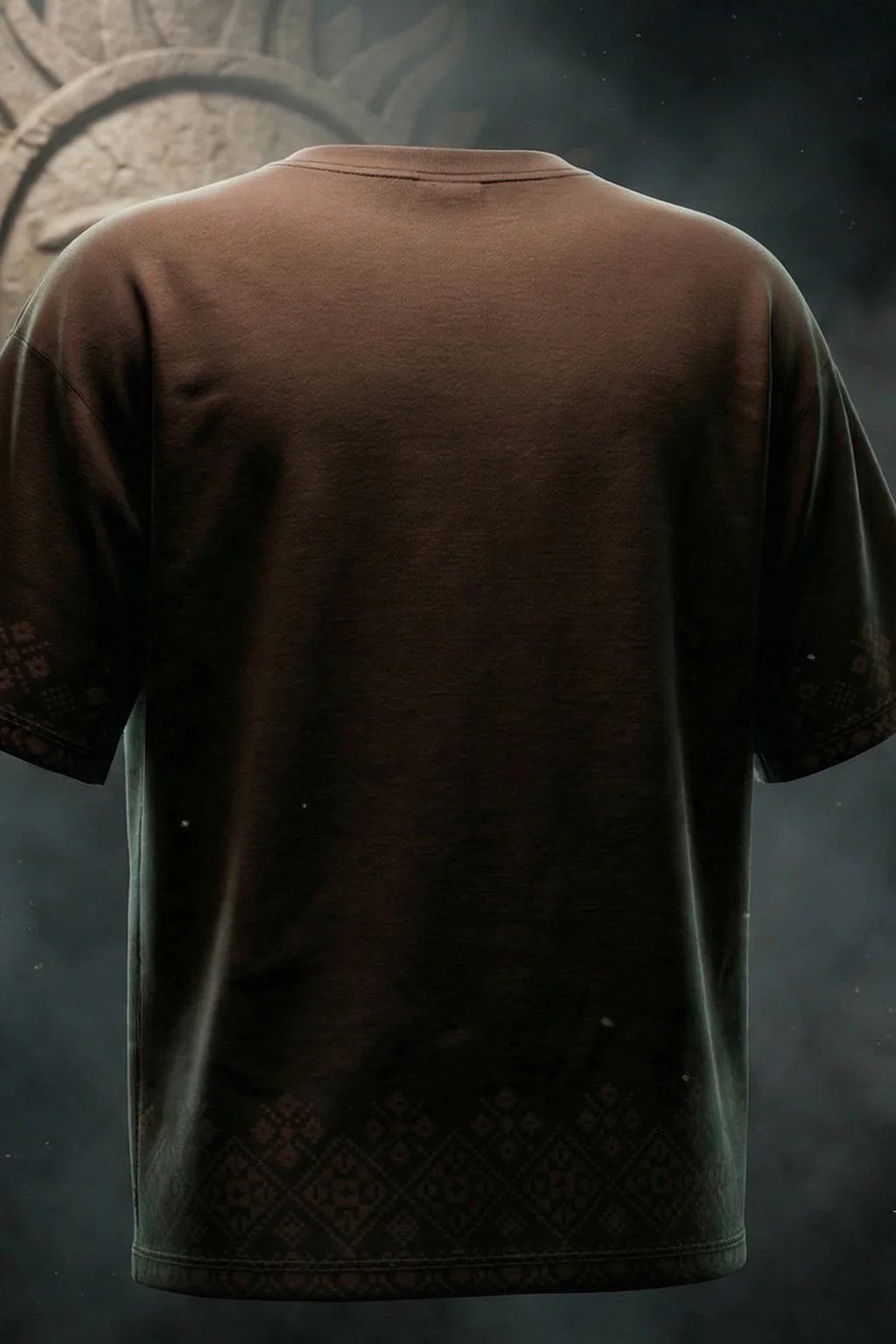 आर्य Brown Puff Printed Exclusive T-shirt Epic Collection