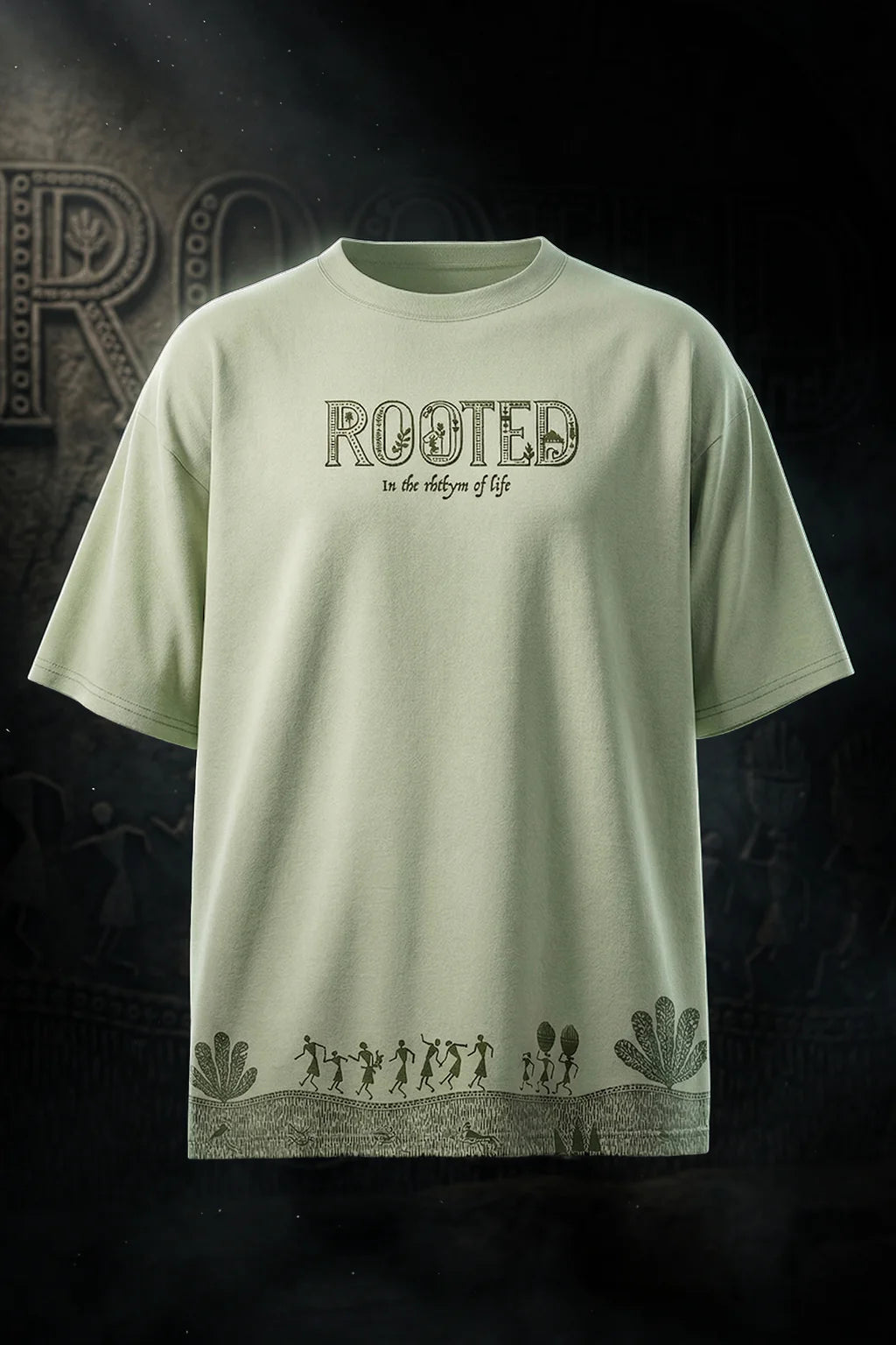 Rooted Aleowash Printed Exclusive T-shirt Epic Collection