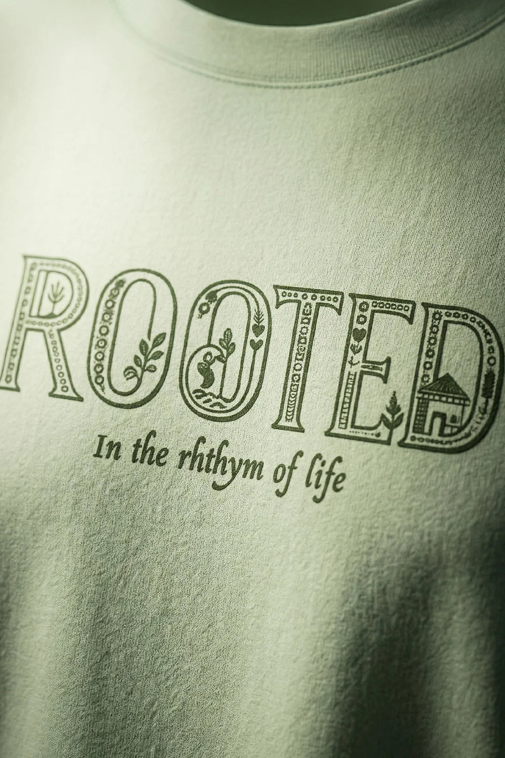 Rooted Aleowash Printed Exclusive T-shirt Epic Collection